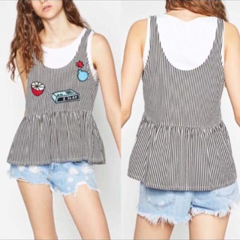 Zara Patchwork Tank